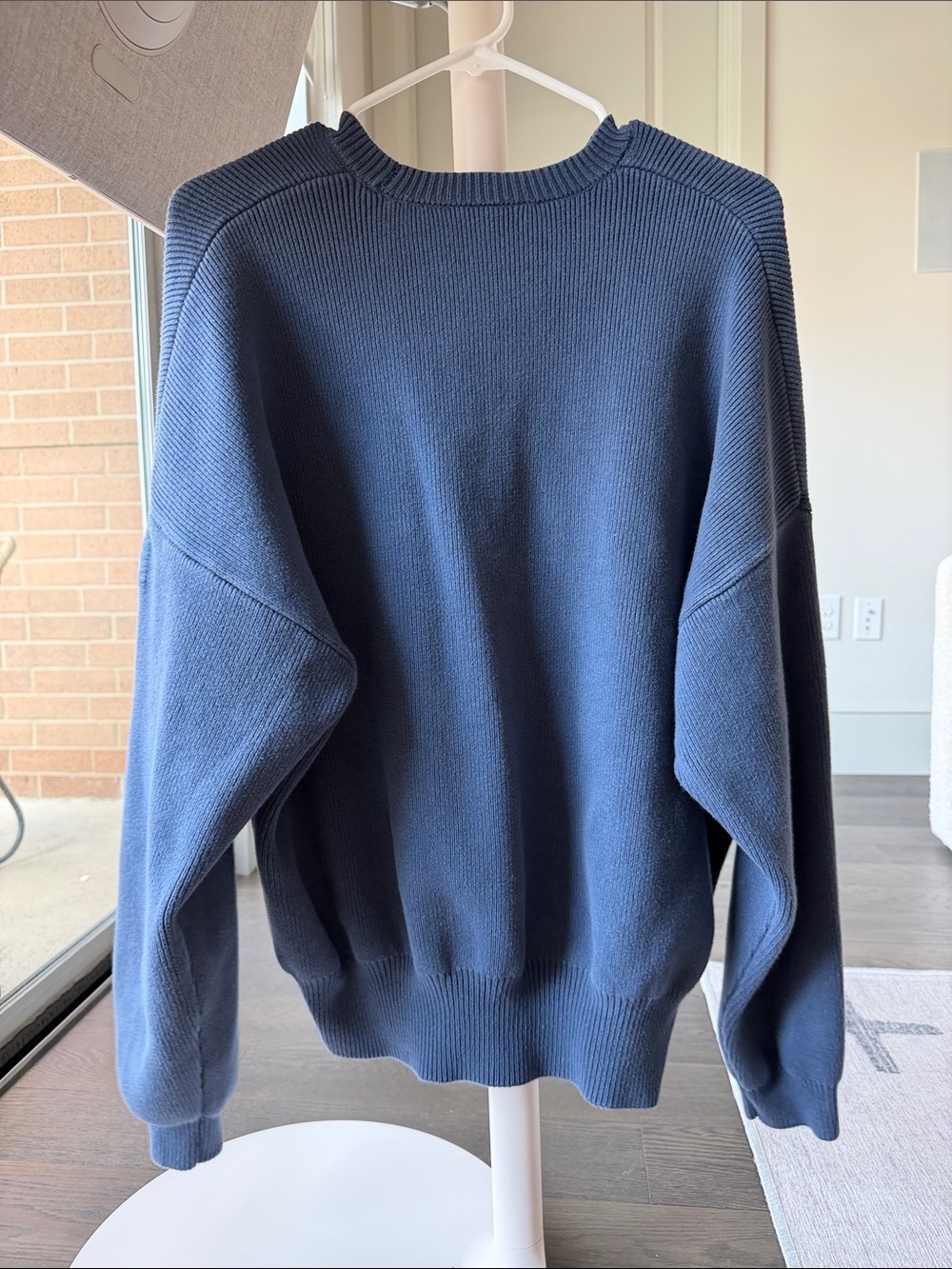 ALO Yoga Crewneck Sweater - Slate Blue - Picture 3 of 3